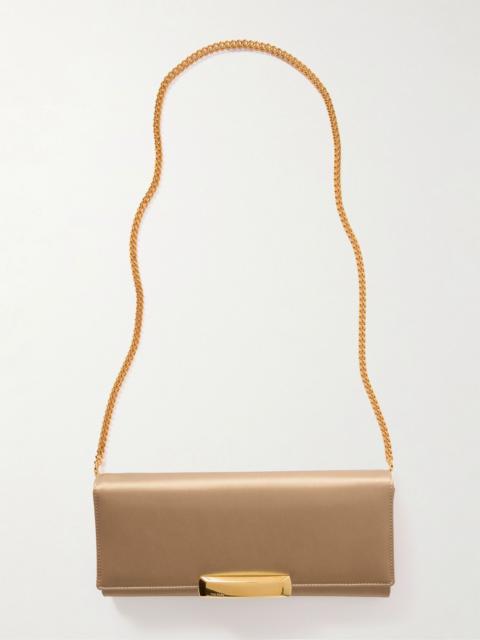 TOM FORD Satin clutch Blush