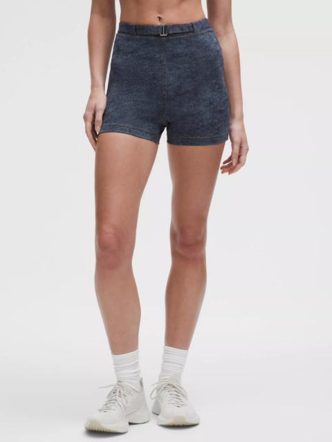 lululemon Set of the Month: Denim Dreams *Everlux Denim-Print Short 3"