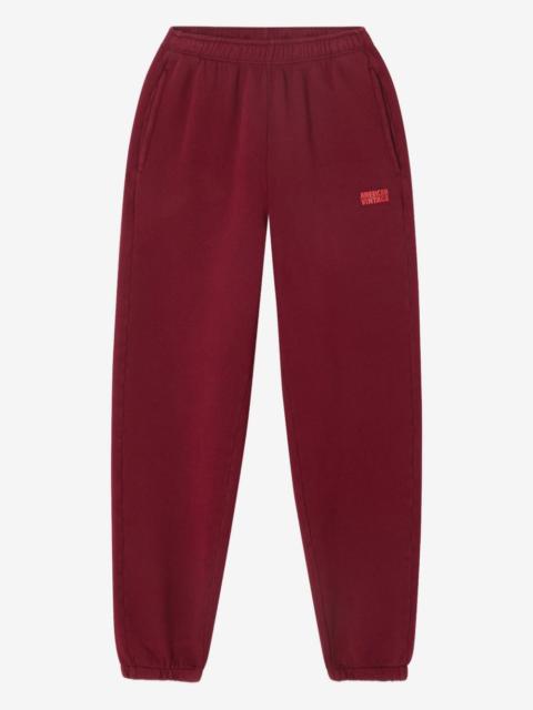 American Vintage Izubird elasticated track pants