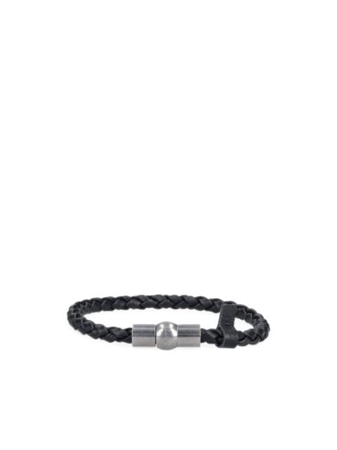 Mulberry Iris braided leather bracelet