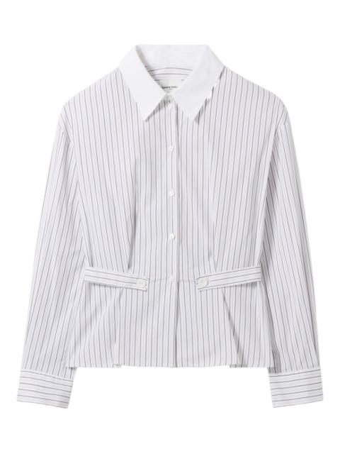 Claudie Pierlot pinstripe cotton shirt
