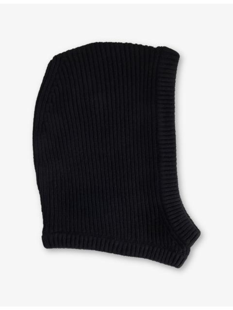 Rick Owens Brushed Cashmere-Blend Knit Hood