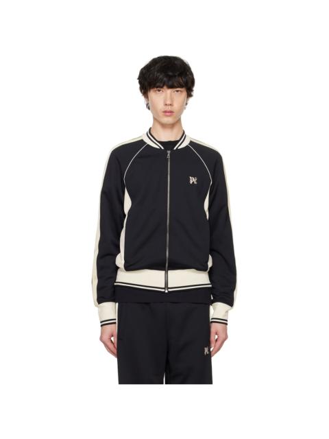 Palm Angels Black New Monogram Track Jacket