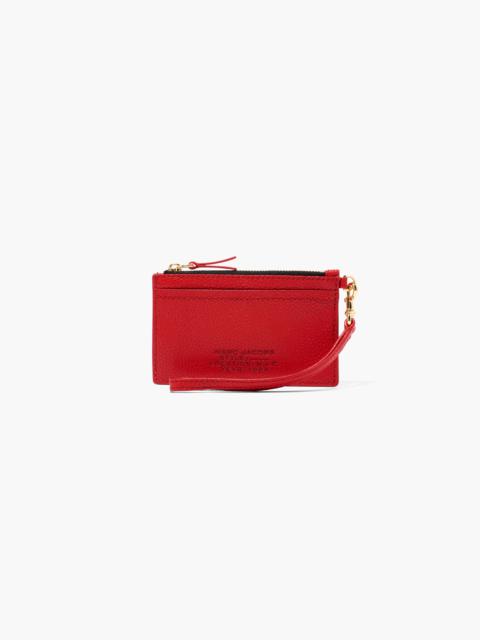 Marc Jacobs THE LEATHER TOP ZIP WRISTLET