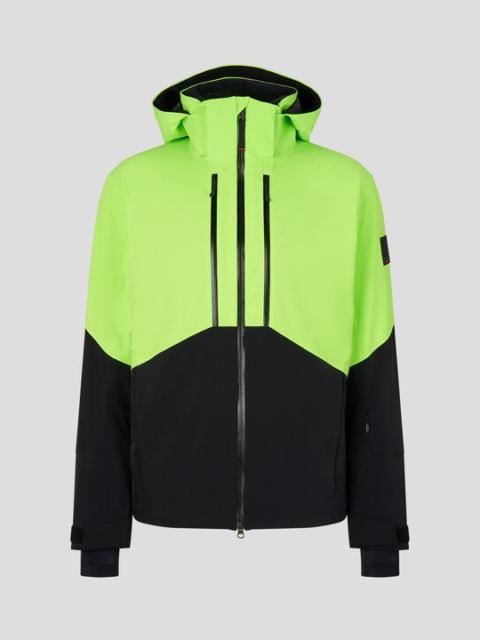 BOGNER Rigby Ski jacket in Neon green/Black