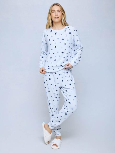 Splendid Sleepy Star Multi Marna Waffle Thermal PJ Set