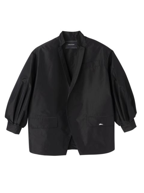 Longchamp Kimono jacket Black - Technical taffeta