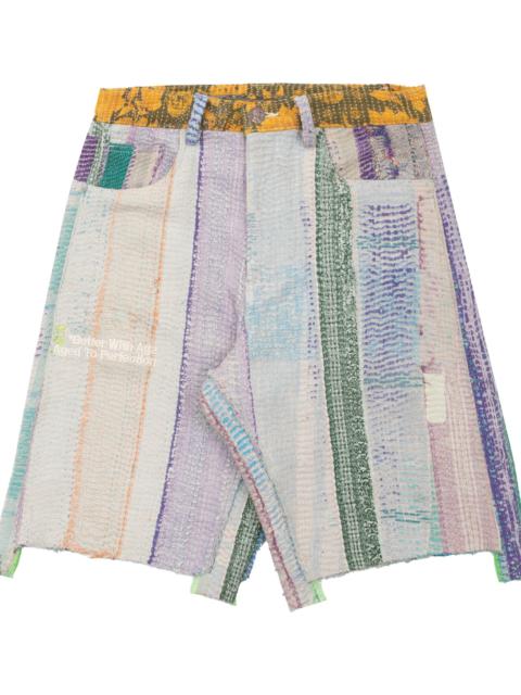 *Better With Age Isaac Hand-Quilted Shorts "Multicolor" BWA258