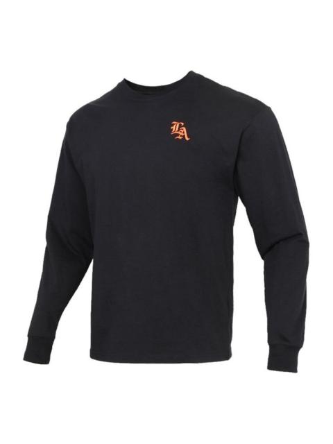 Nike Nike MENS LeBron Casual Sports Embroidered Crew-neck Long Sleeve Black DB6187-011
