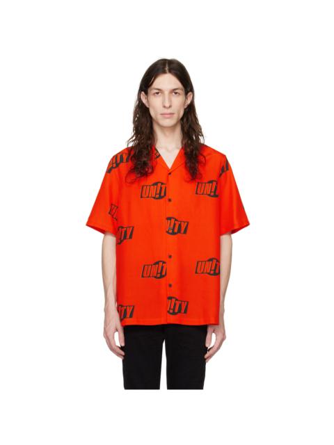 Orange 'Unity' Sign Resort Shirt