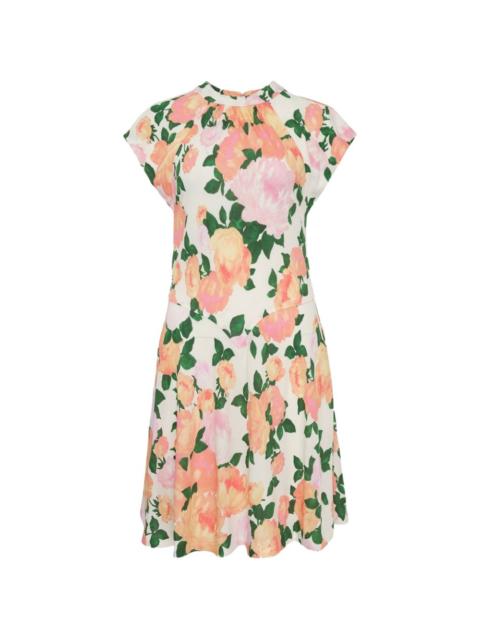 Stella McCartney flower-print mini dress