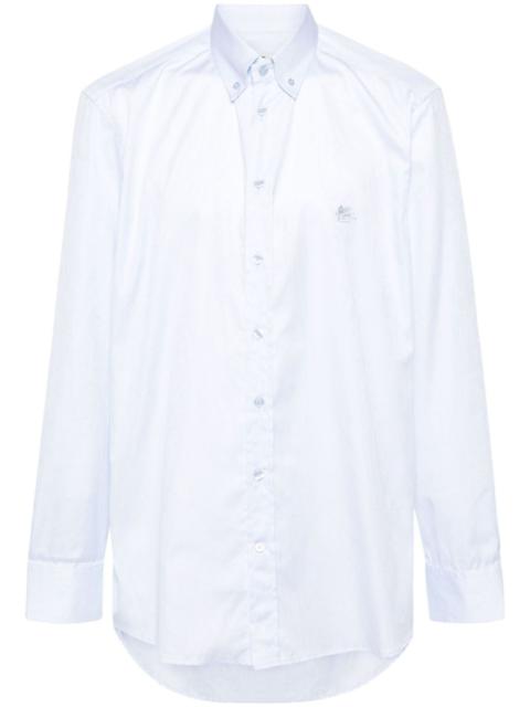 Etro paisley-jacquard cotton shirt