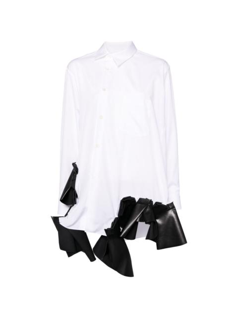 Comme Des Garçons asymmetric shirt