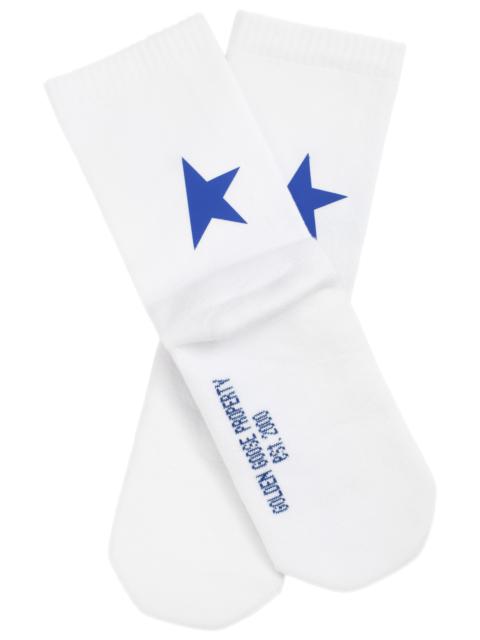STAR COLLECTION SOCKS WITH CONTRASTING STAR