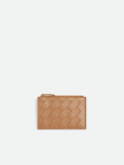 Bottega Veneta Intrecciato Zipped Card Case