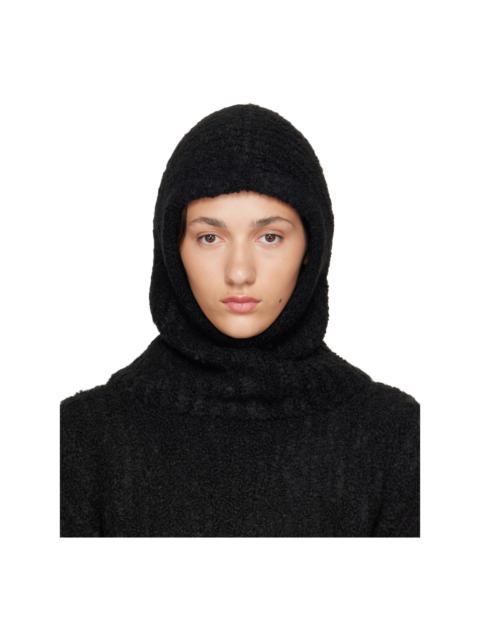 MM6 Maison Margiela Black Logo Balaclava