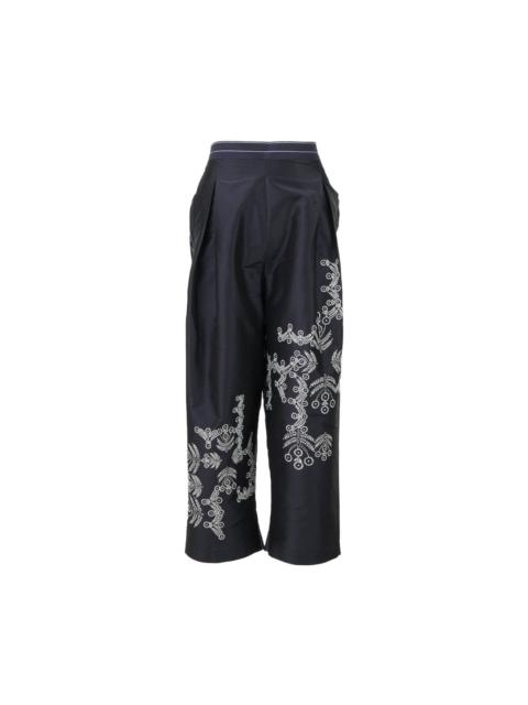 BIYAN Floret 7/8 Length Taffeta Pants