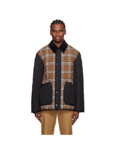 Burberry Brown Check Jacket