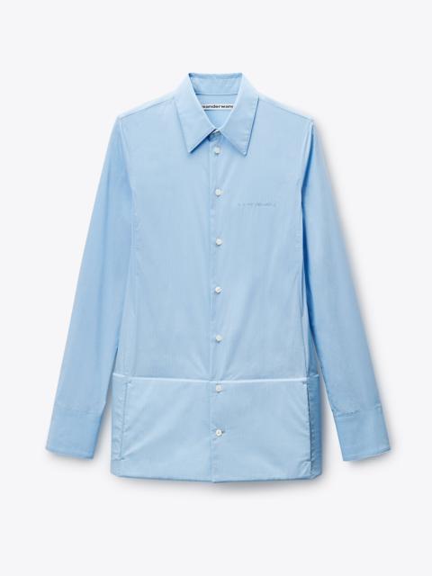 Alexander Wang Structured Hem Romper