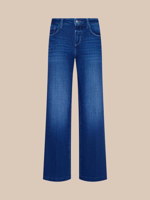 L'AGENCE Petite Scottie Wide-Leg Jean