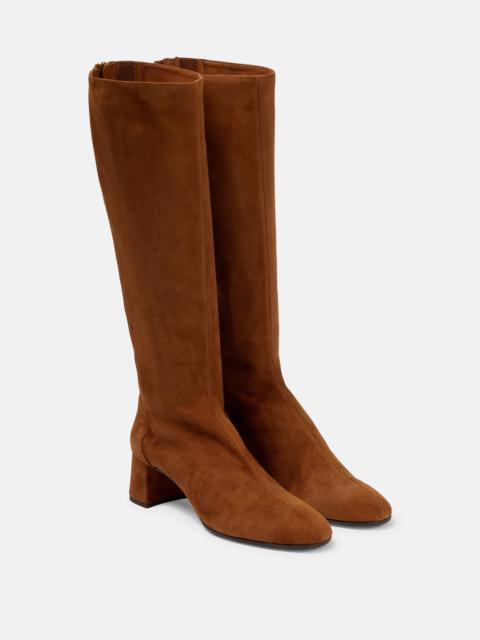 Saint Honore suede knee-high boots