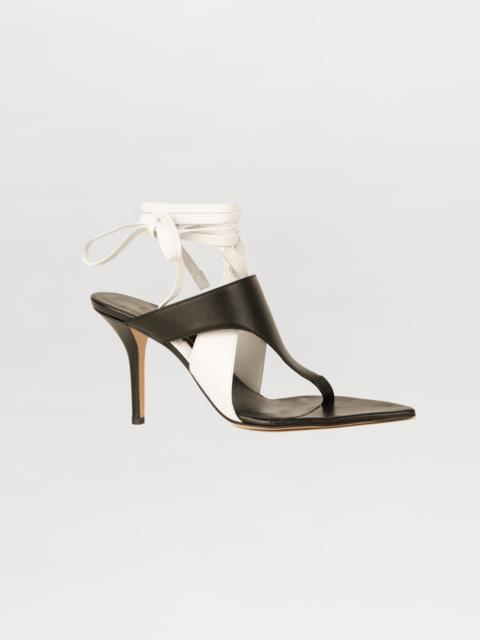 SILVIA TCHERASSI Domenico Heels Black/White