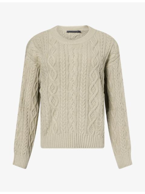 Jenni Kayne Aire Cable-Knit Cotton Jumper