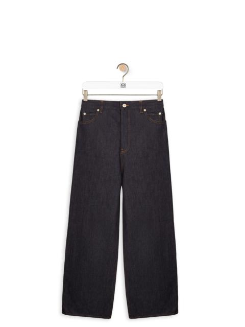 Loewe Wide leg jeans in denim