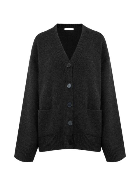 The Row Milou v-neck knitted cardigan