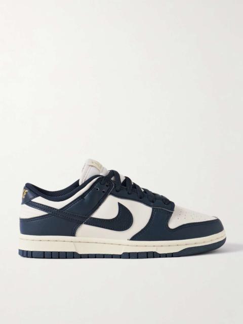 Nike Dunk Low faux leather sneakers