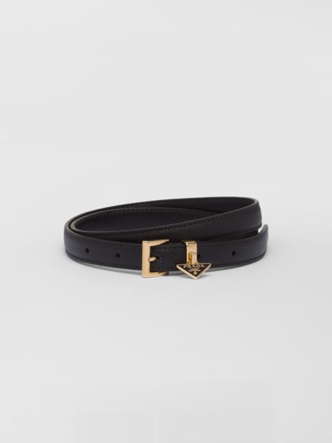 Saffiano belt