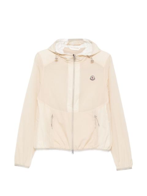 Moncler Edasic logo-patch jacket