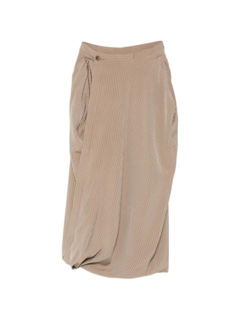 UMA WANG Gink midi skirt