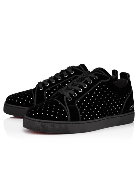 Christian Louboutin Fun Louis Junior Plum Strass