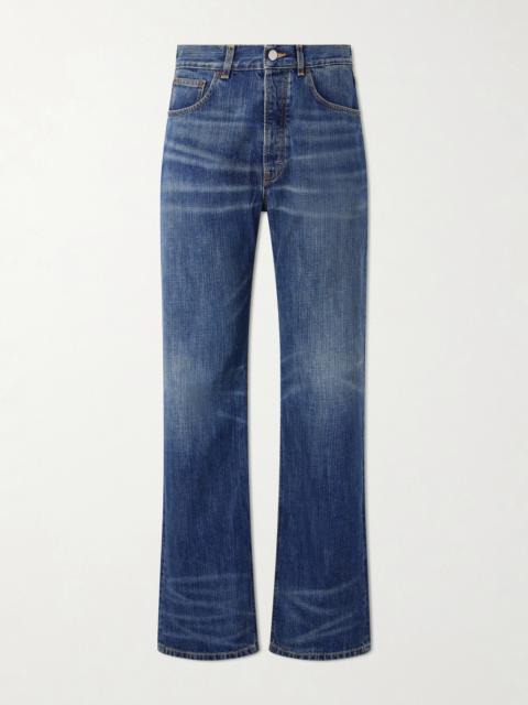 JEANERICA Vega Straight-Leg Mid-Rise Cotton-Blend Jeans