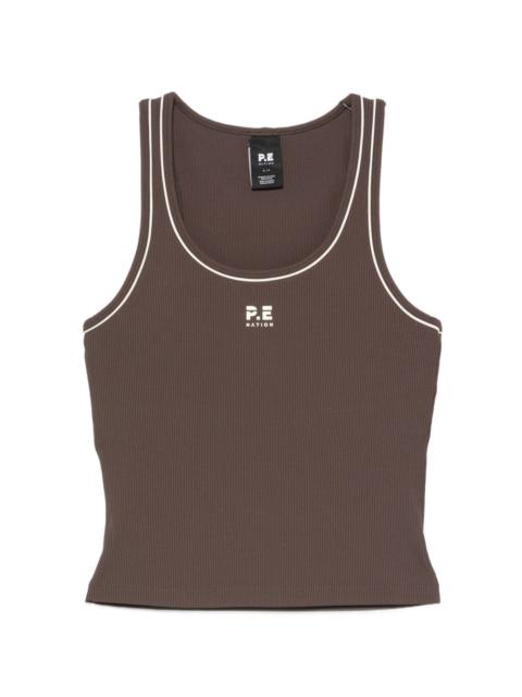 P.E NATION Nexus ribbed tank top