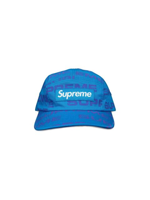 Supreme Reactive Print Camp Cap 'Blue'