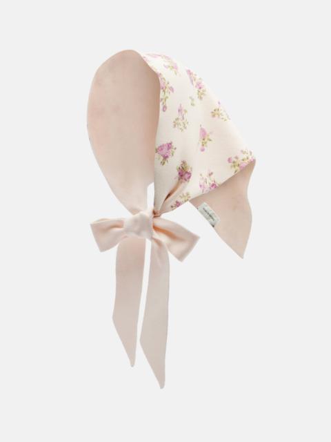 MAGDA BUTRYM Floral cotton scarf