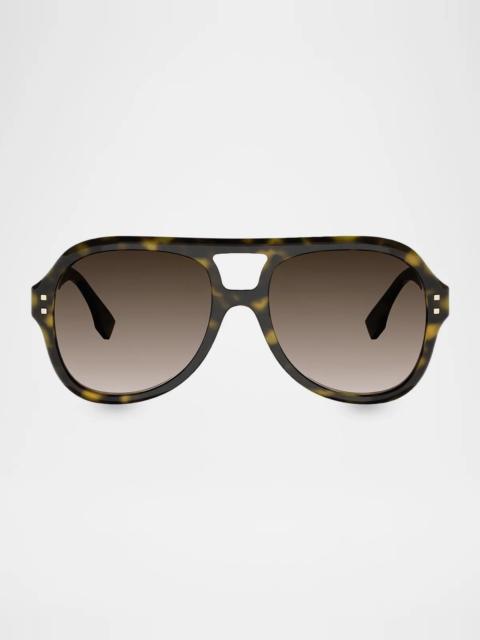 FENDI Five Sisters 56MM Aviator Sunglasses