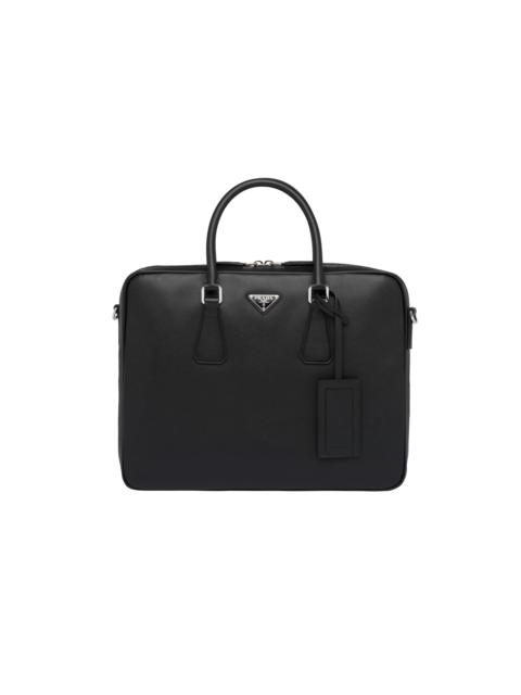 Saffiano Leather Work Bag