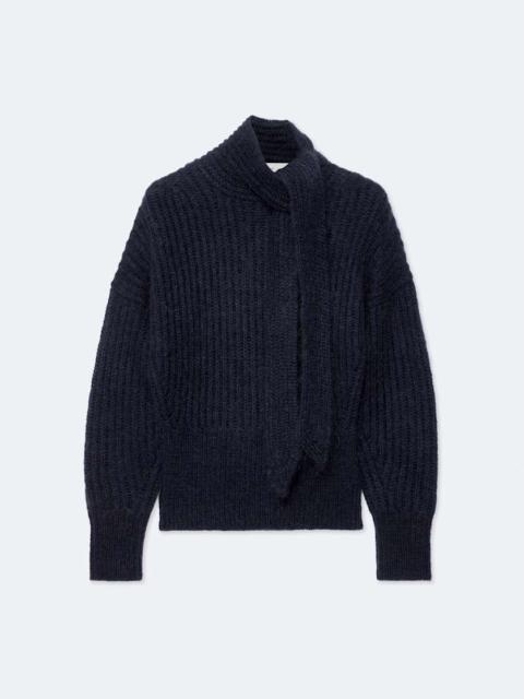 ALLSAINTS ETTY BOW-DETAIL KNITTED SWEATER