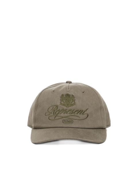 PUMA x Represent logo-embroidered cap