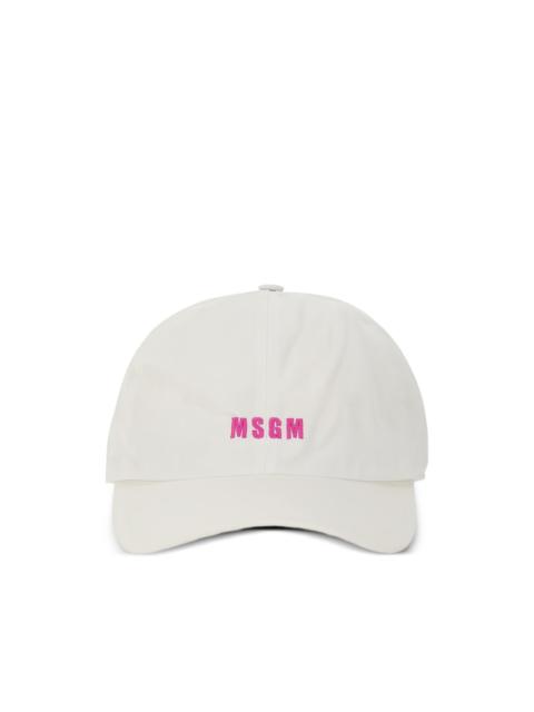 MSGM logo-embroidered baseball cap