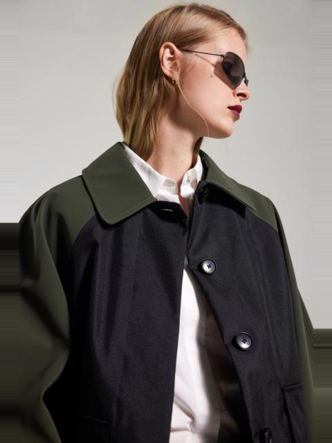Stutterheim Bandhagen Patch Raincoat Black