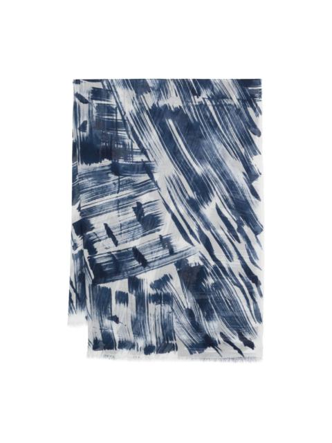 Faliero Sarti Ghe abstract-pattern scarf