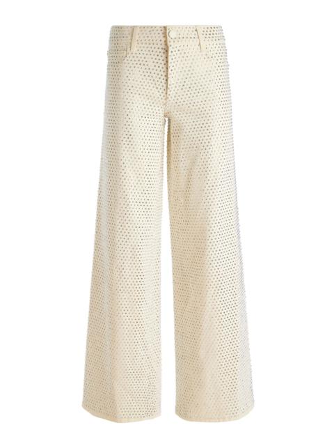 Alice + Olivia AMAZING EMBELLISHED JEAN