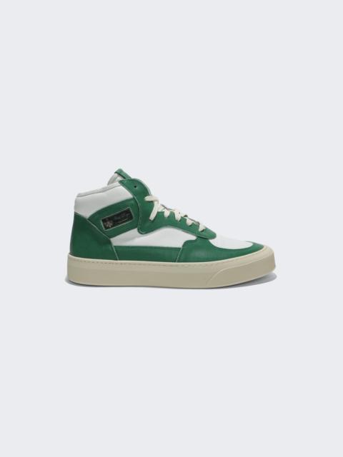 Rhude Cabriolets Sneaker Green And White