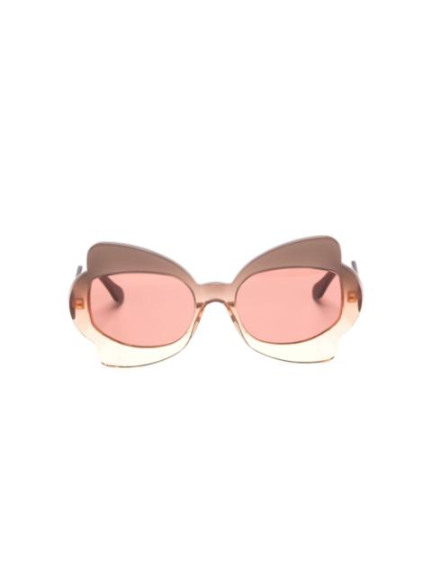 Marni Monumental Gate oversize-frame sunglasses