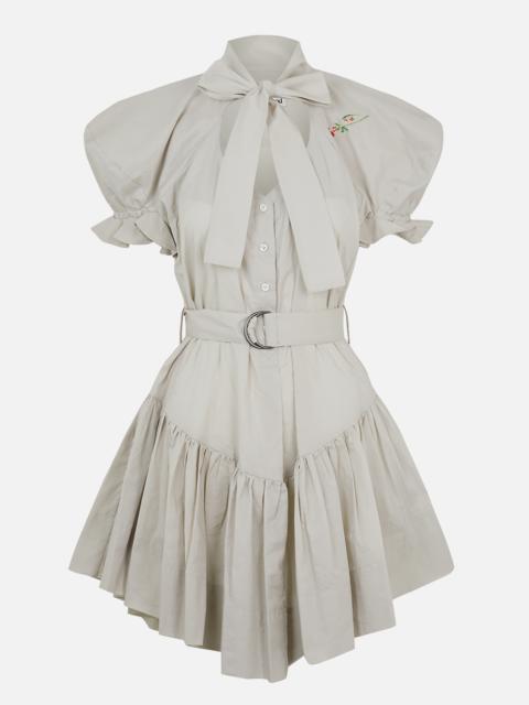 Vivienne Westwood Heart Cotton-Poplin Shirt Dress