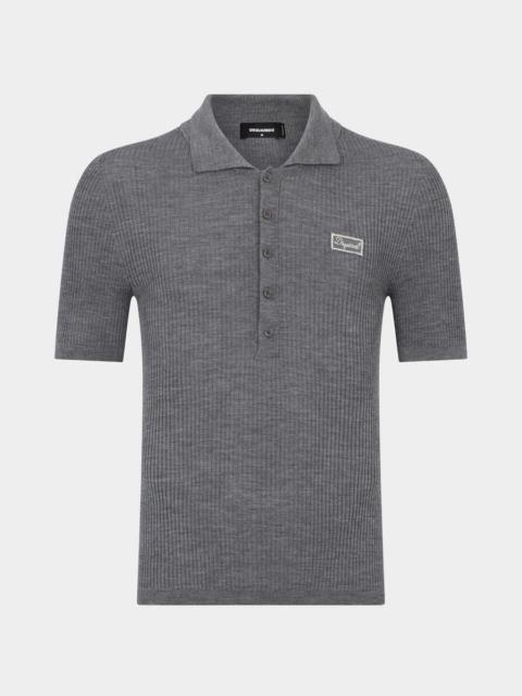 DSQUARED2 BASIC KNIT POLO